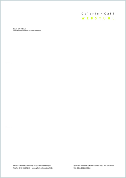 Geschäftsausstattung GCW