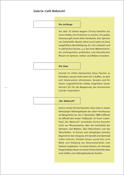 Geschäftsausstattung GCW
