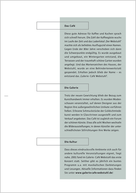 Geschäftsausstattung GCW