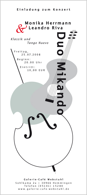 Einladung GCW Klassikkonzert und Tango Nuevo 2008