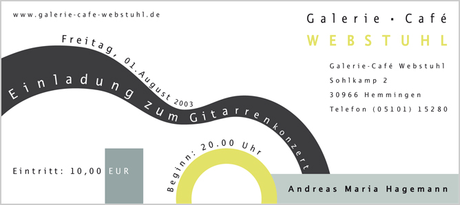 Einladung GCW Gitarrenkonzert 2003