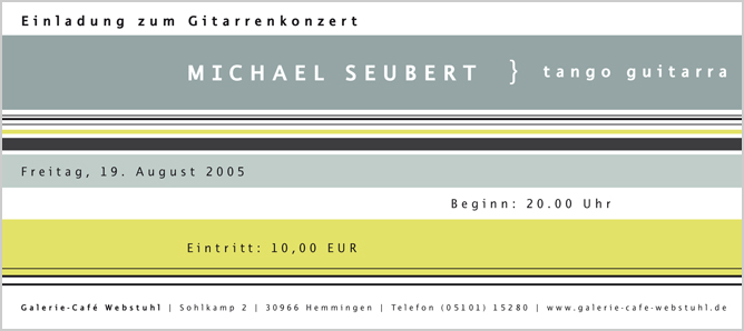 Einladung GCW Gitarrenkonzert 2005