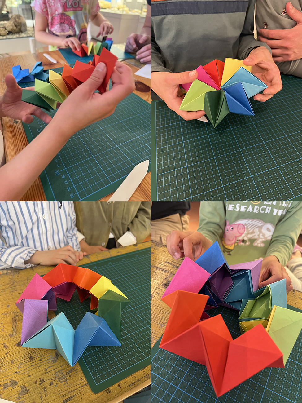 Origami Workshop im Naturkundemuseum Ostbayern zum Internationalen Museumstag 2025